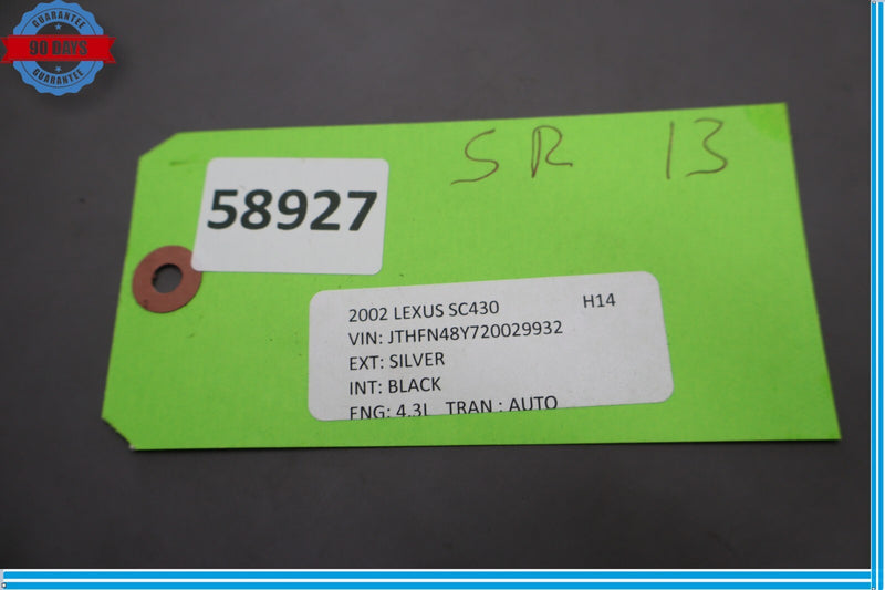 Load image into Gallery viewer, 02-10 Lexus SC430 Z40 Front Right Side Lower Seat Track Rail W/ Motors Oem

