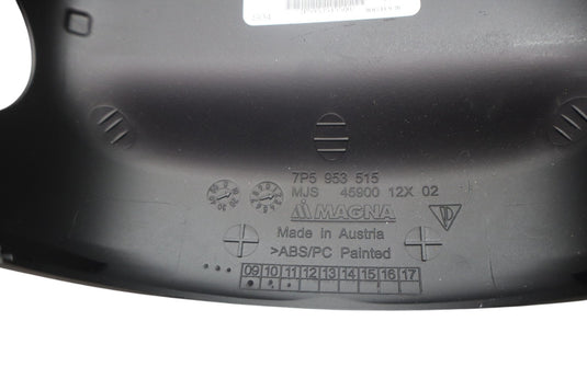 11-18 Porsche Cayenne 958 Steering Column Cover Trim Panel Black 7P5953515 Oem