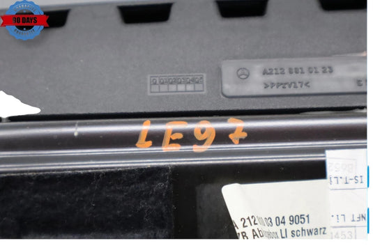 10-16 Mercedes CLS550 W218 Left Driver Side Under Seat Compartment Black Oem