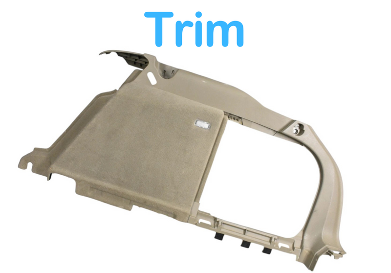 Load image into Gallery viewer, 09-12 Audi A4 Wagon Trunk Right Side Quarter Panel Cover Trim 8K9863880 OEM
