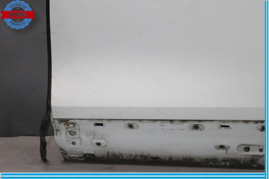 11-18 Porsche Cayenne 958 Rear Left Driver Side Door Shell White Oem