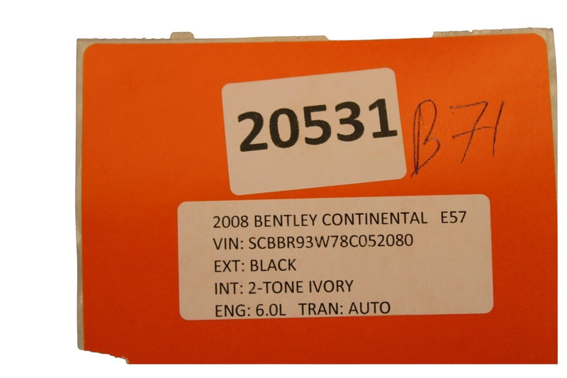 Load image into Gallery viewer, 06-13 Bentley Continental Front Left Driver Side Seat Belt Seatbelt Buckle Oem
