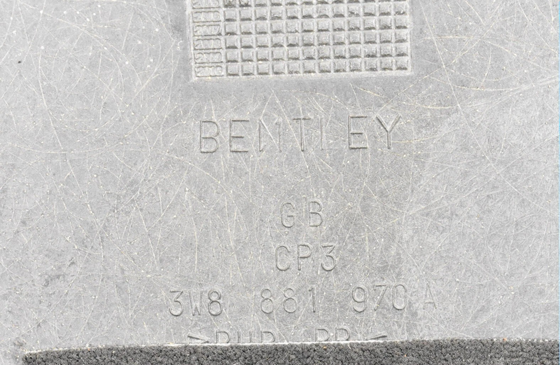 Load image into Gallery viewer, 03-06 Bentley Continental GT Front Right Side Rear Pocket Back Rest Beige Oem
