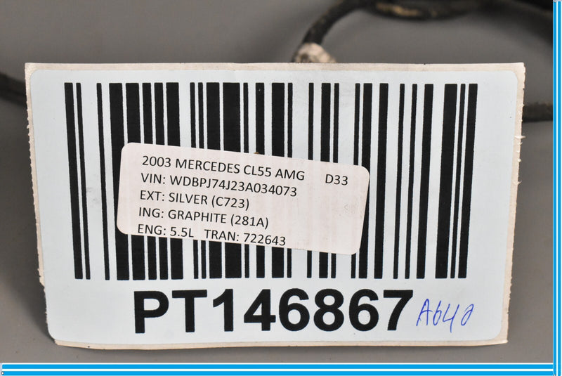 Load image into Gallery viewer, 00-06 Mercedes CL500 CL55 AMG W215 Rear Bumper Parking Sensor W/ Harness Oem
