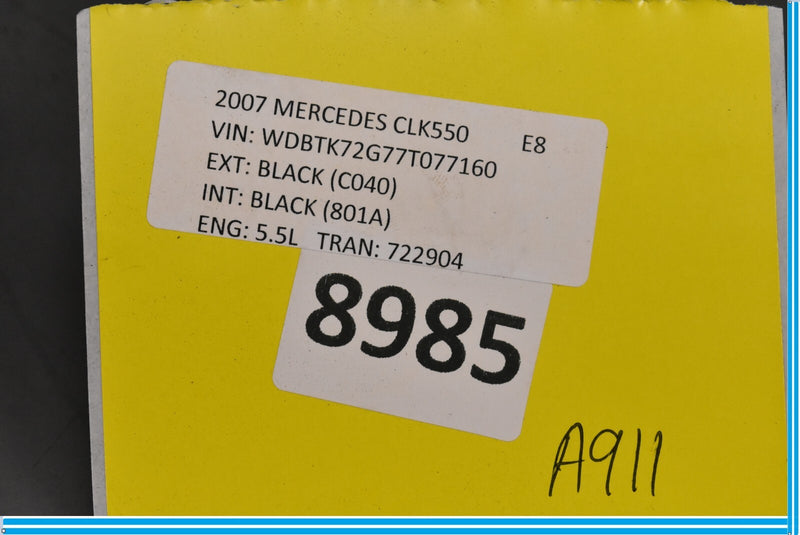Load image into Gallery viewer, 03-09 Mercedes CLK550 CLK500 Right Side Lower Hood Latch Safety Catch Lock Oem
