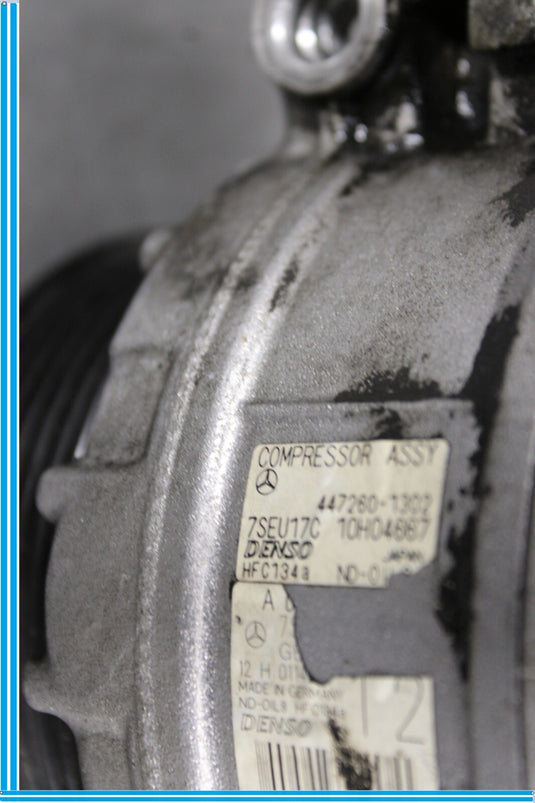 03-12 Mercedes S600 SL600 CL600 W220 A/C AC Air Conditioning Compressor Pump Oem