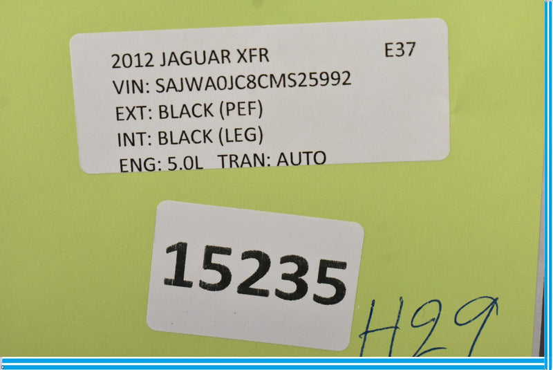Load image into Gallery viewer, 09-15 Jaguar XF XFR Rear Right Passenger Side Head Rest Headrest Oem
