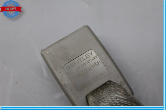 06-12 Bentley Continental Flying Spur Rear Center Seat Belt Seatbelt Buckle Oem