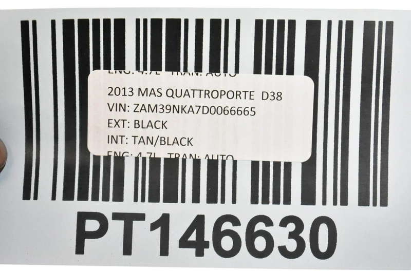 Load image into Gallery viewer, 04-13 Maserati Quattroporte M139 Engine Motor Cover Panel Trim 67065000 Oem
