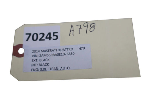 14-20 Maserati Quattroporte M156 Levante M161 Left Seat Control Module Unit Oem