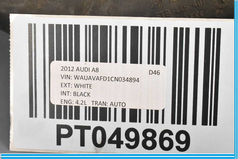 Load image into Gallery viewer, 11-12 Audi A8 Center Air Intake Hose Tube Suction Pipe 4.2L 4H0129711D Oem
