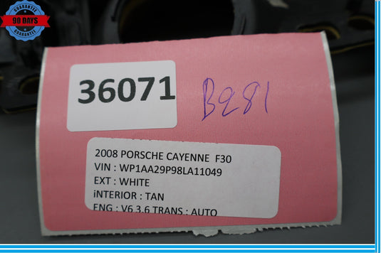 03-10 Porsche Cayenne Left Driver Side Lower Dash Dashboard Trim Cover Panel Oem
