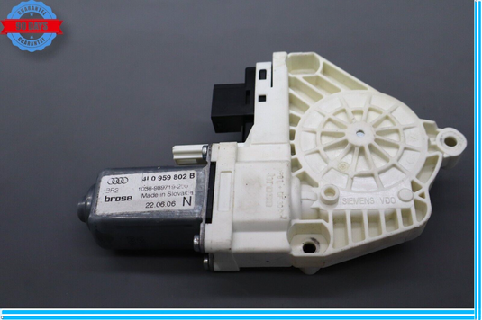 07-09 Audi Q7 4L Rear Right Passenger Side Door Window Regulator Motor Oem