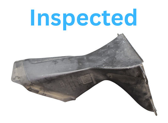 12-15 Audi A6 A6 Quattro Radiator Air Intake Duct Black 4G0121333 Oem