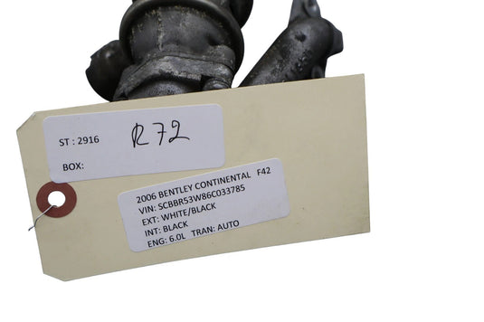 06-18 Bentley Continental GT GTC Left Air Pump Check Valve EGR Emission OEM