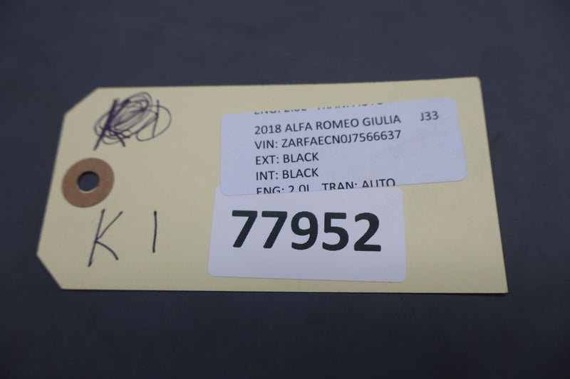 Load image into Gallery viewer, 17-21 Alfa Romeo Giulia Center Console Shifter Bezel Cover Trim Panel Oem
