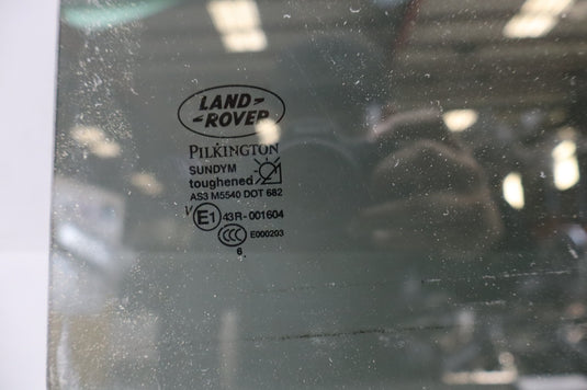 06-13 Land Range Rover Sport Rear Left Driver Side Door Window Auto Glass Oem