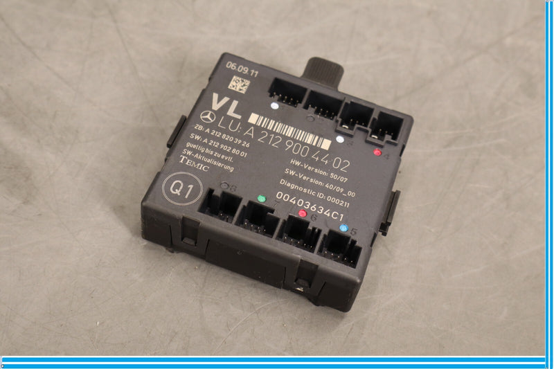 Load image into Gallery viewer, 08-18 Mercedes W204 C250 E350 Front Left Driver Side Door Control Module Oem
