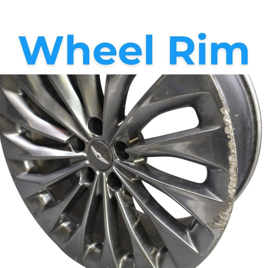 17-19 Hyundai Genesis G90 19" Front Alloy Wheel Rim 15 Spoke 52910D2210 Oem