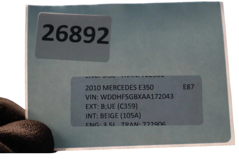 Load image into Gallery viewer, 06-16 Mercedes E350 E550 Rear Lower Bumper Cover Assy W/Parking Sensor Holes Oem
