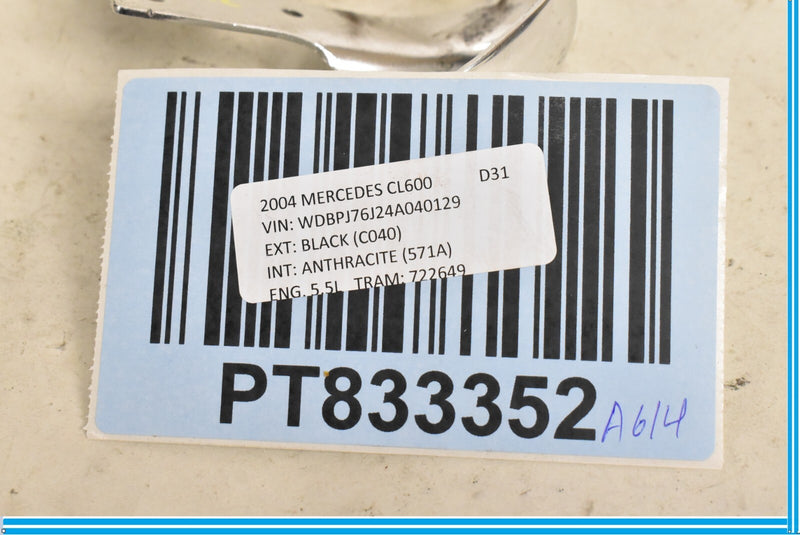 Load image into Gallery viewer, 00-06 Mercedes CL500 CL600 W215 Rear Left Driver Side Chrome Trim Cover Oem
