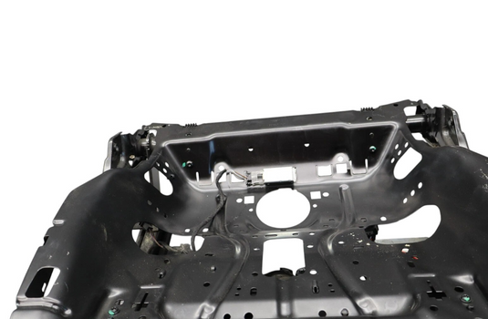 11-17 Volkswagen VW Touareg Front Left Side Lower Seat Rail Frame W/ Motor Oem