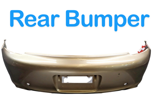 02-10 Lexus SC430 Z40 Rear Bumper Cover Panel Assembly Gold 5215924908 Oem