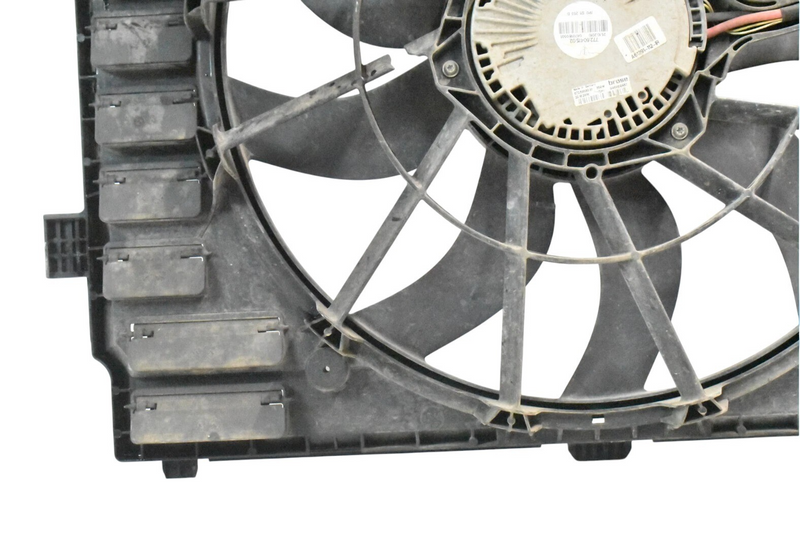 Load image into Gallery viewer, 11-17 Porsche Cayenne 958 Radiator Cooling Thermo Fan Motor Shroud Assembly OEM
