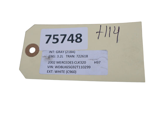98-02 Mercedes W208 CLK320 E320 Front Right Side Instrument Panel Trim Oem