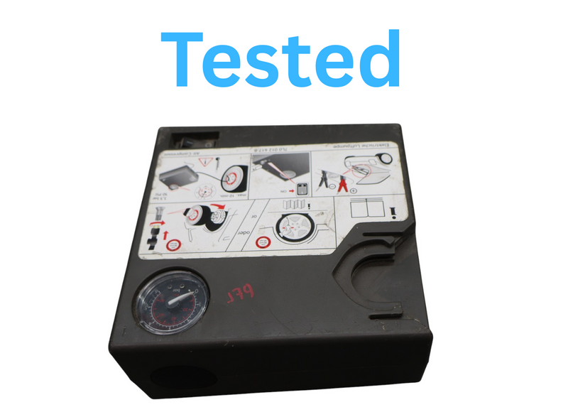 Load image into Gallery viewer, 11-17 Volkswagen VW Touareg Trunk Spare Tire Air Compressor 7L0012617B Oem
