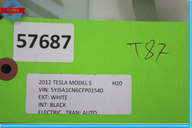 Load image into Gallery viewer, 12-16 Tesla Model S Rear Right Passenger Side Right C-Pillar Upper Trim Oem
