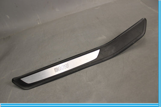 09-15 BMW 750i 750Li F01 F02 Rear Left Door Sill Scuff Plate Trim 7181013 Oem
