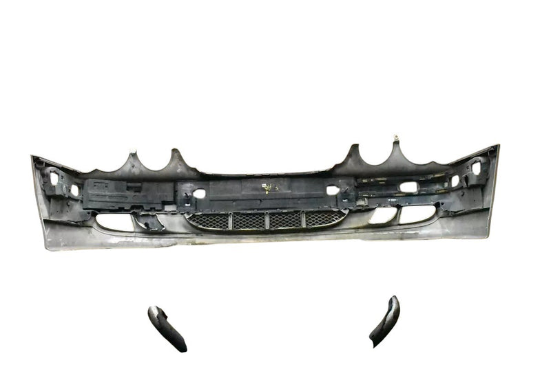 Load image into Gallery viewer, 98-02 Mercedes-Benz E430 Sedan Front Bumper Cover Silver 2108852525 Oem
