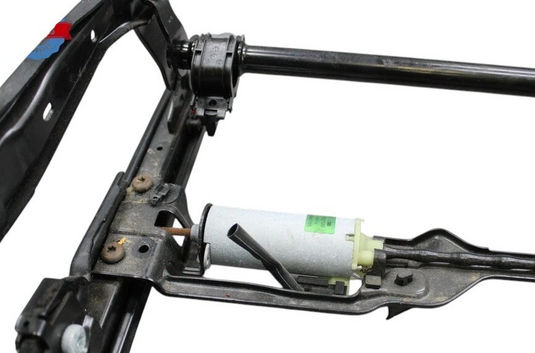 11-17 Audi A8 Quattro Front Right Side Lower Seat Track Frame Rail Black Oem