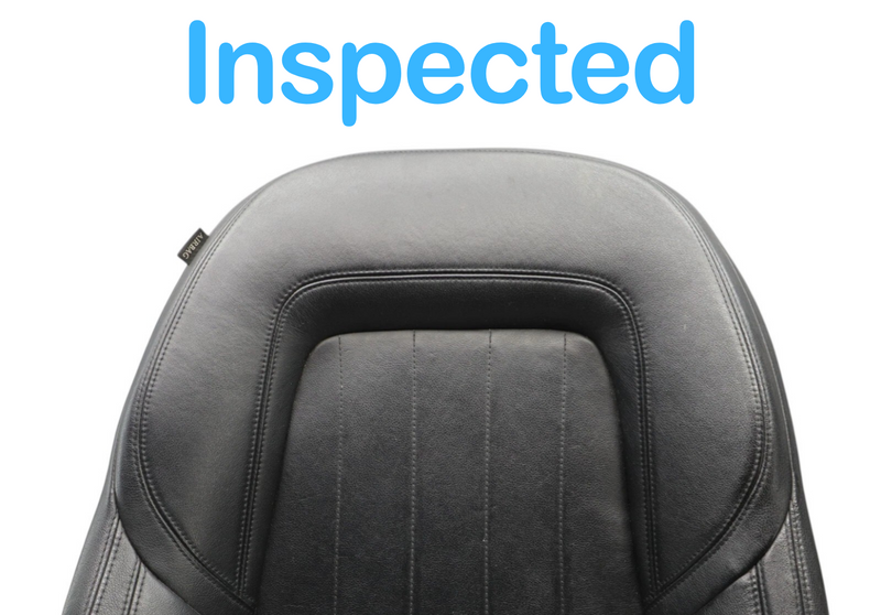 Load image into Gallery viewer, 14-17 Maserati Quattroporte M156 Front Right Top Upper Seat Cushion Black Oem
