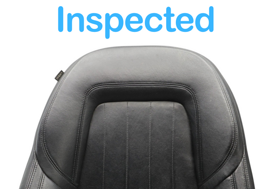 14-17 Maserati Quattroporte M156 Front Right Top Upper Seat Cushion Black Oem