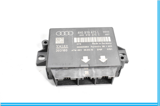 11-17 Audi A8 Parking Brake Computer Control Module Unit 4H0919475H Oem