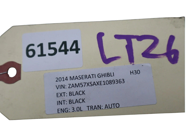 Load image into Gallery viewer, 14-17 Maserati Ghibli Rear Deck Lid Parcel Shelf Trim Panel 06700174910 OEM
