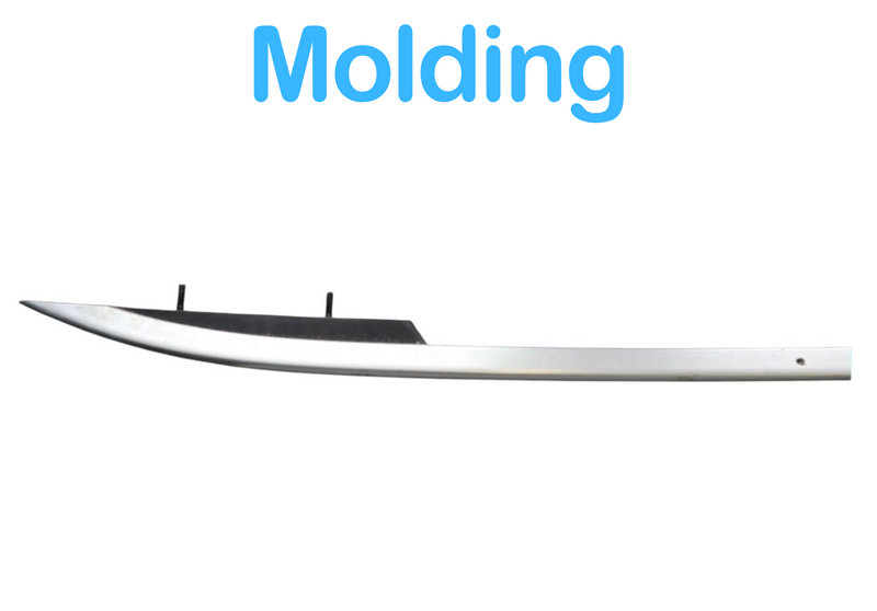 Load image into Gallery viewer, 11-17 Volkswagen Touareg Right Side Roof Rail Rack Luggage Carrier Molding Oem
