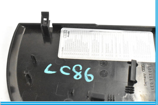 2004 2005 2006 2007 2008 2009 2010 Audi A8 Quattro Front Left Fuse Box Cover Oem