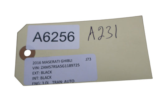 14-21 Maserati Ghibli Front Left Driver Side Master Window Switch Control Oem