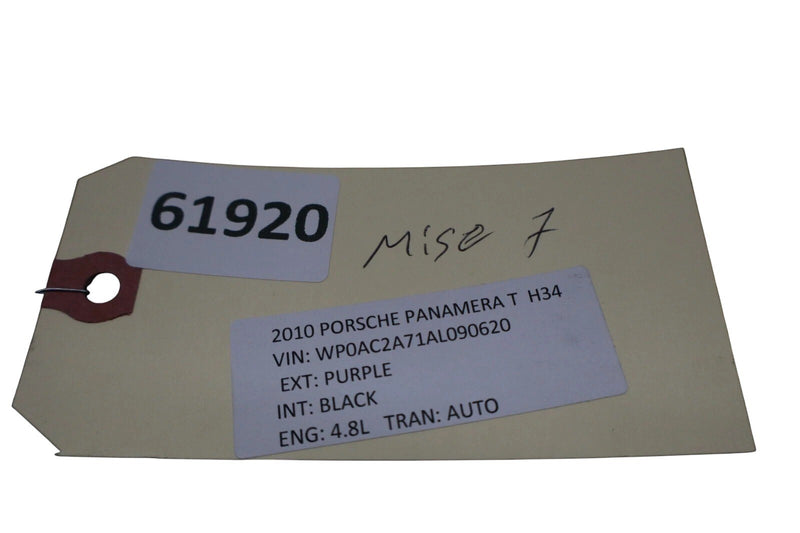 Load image into Gallery viewer, 10-16 Porsche Panamera T Rear Right Passenger Side Cover Plate 97035280633 Oem
