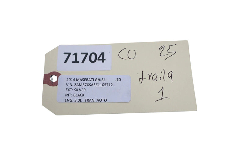 Load image into Gallery viewer, 14-17 Maserati Ghibli Front Right Passenger Side Top Upper Seat Cushion Oem
