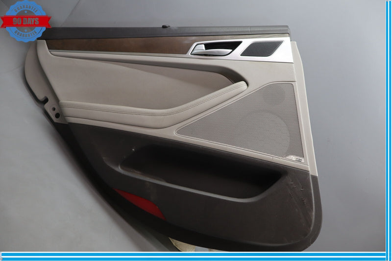 Load image into Gallery viewer, 15-17 Hyundai Genesis Rear Left Driver Side Interior Door Panel Trim Oem
