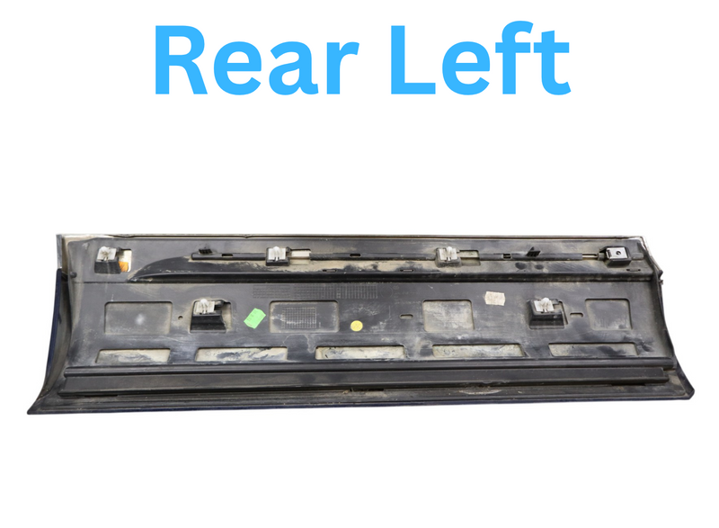 Load image into Gallery viewer, 11-17 Volkswagen Touareg VW Hybrid Rear Left Driver Side Door Lower Molding Oem

