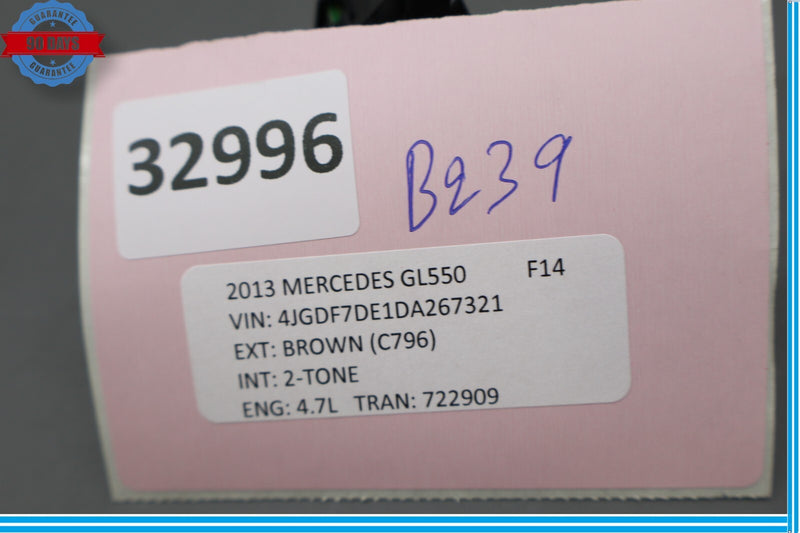 Load image into Gallery viewer, 13-19 Mercedes GL550 3rd Row Right Side Seat Folding Power Switch Button Oem
