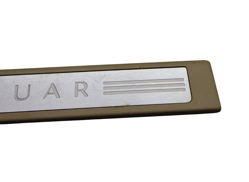 Load image into Gallery viewer, 09-15 Jaguar X250 XF XFR Front Right Side Door Scuff Tread Plate 8X2313200AF Oem
