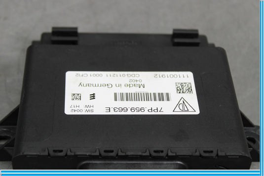 11-17 Porsche Cayenne Voltage Power Inverter Converter Module Unit Oem
