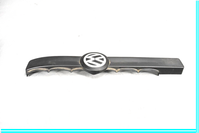 11-17 Volkswagen VW Touareg Engine Cover Plastic Trim With VW Logo 7P6971797 Oem