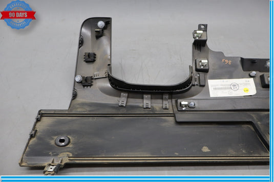 11-17 Volkswagen VW Touareg Front Left Driver Lower Dash Panel Cover Oem